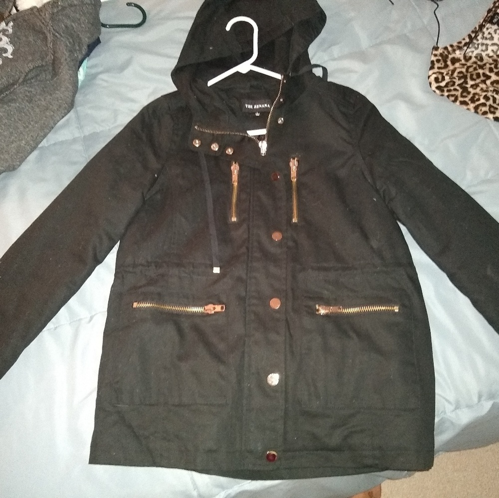 Black and gold jacket